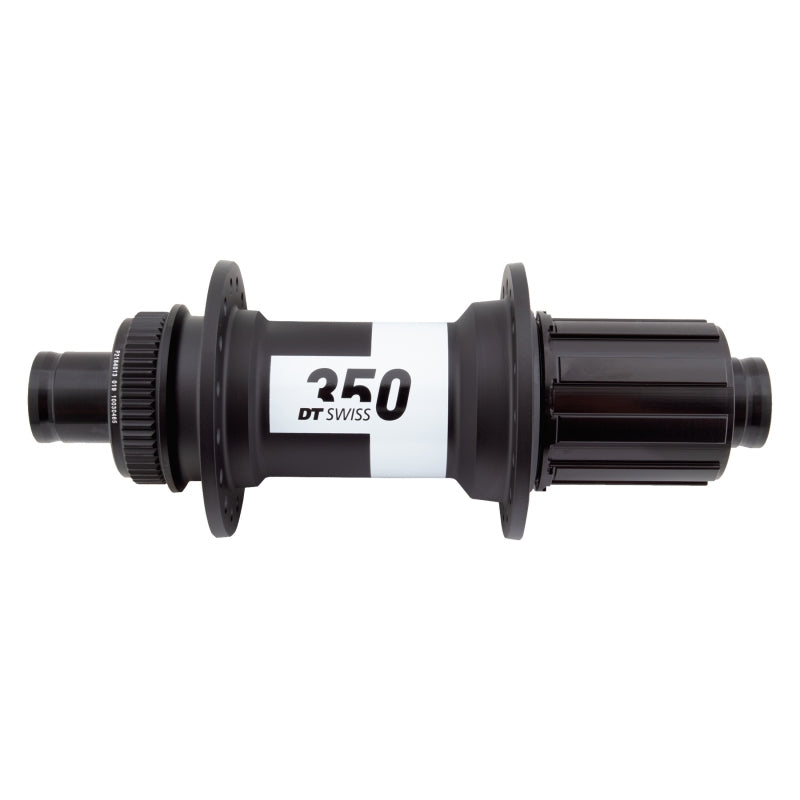 Buje trasero DT Swiss 350 - 12 x 148 mm Center-Lock HG11 MTN Negro 32H 36pt