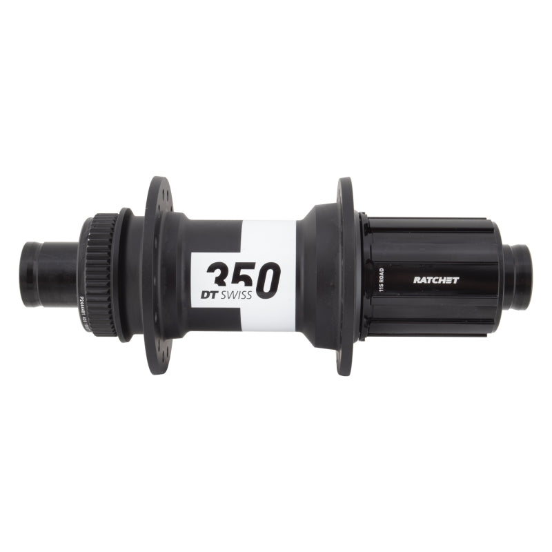 Buje trasero DT Swiss 350 - 12 x 142 mm Center-Lock HG11 Road Black 28 agujeros 36 puntos