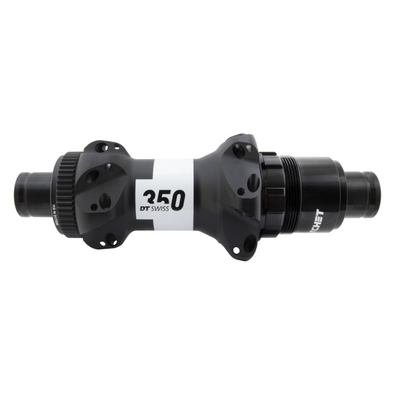 Buje trasero DT Swiss 350 - 12 x 142 mm Center-Lock XDR BLK 24H Straightpull 36pt Straight Pull