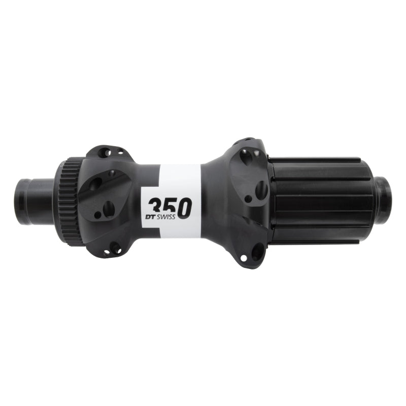 Buje trasero DT Swiss 350 - 12 x 142 mm Center-Lock HG11 Road BLK 24H Straightpull 36pt Straight Pull