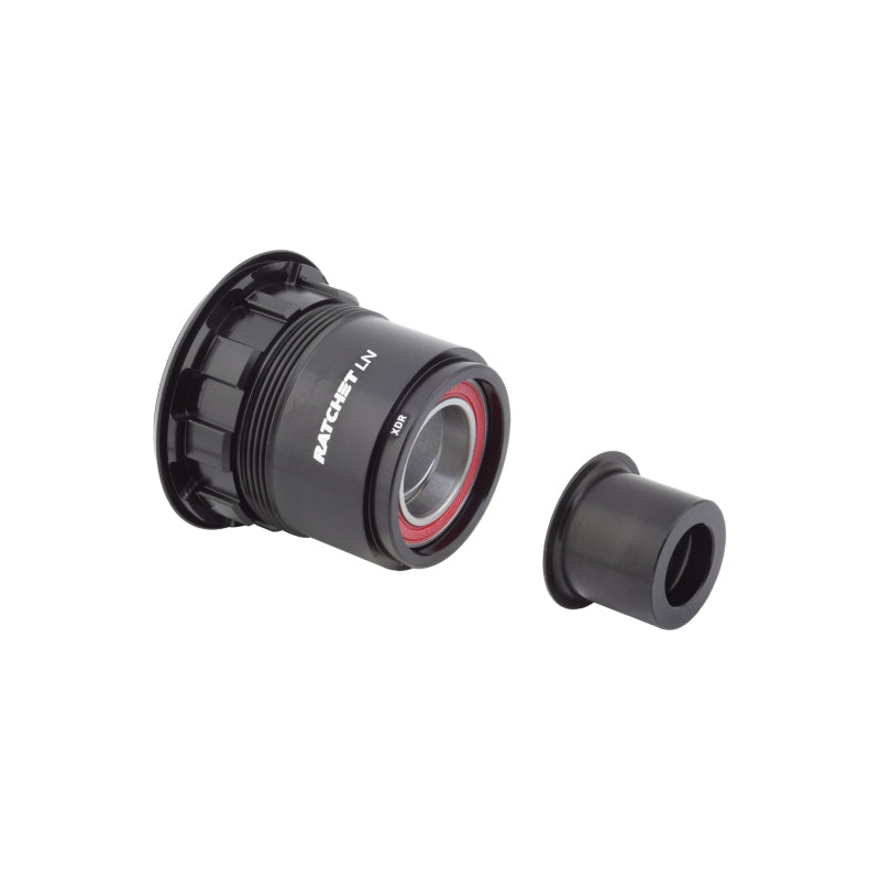 Cuerpo de buje libre DT Swiss Ratchet LN - SRAM XDR, rodamiento de bolas de aluminio de 12 x 142 mm con tapa de extremo