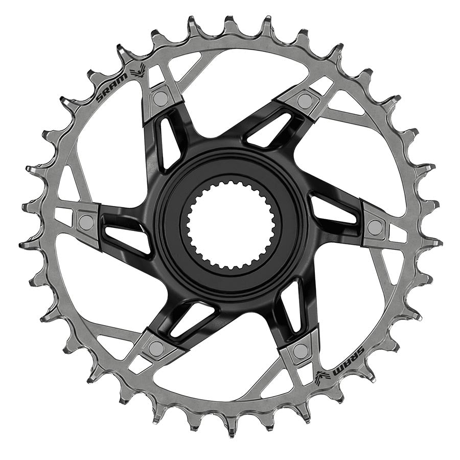 Plato SRAM Bosch DU38 XX Tipo T Dientes: 36 Velocidad: 12 BCD: Montaje directo Bosch DU38 Acero Negro