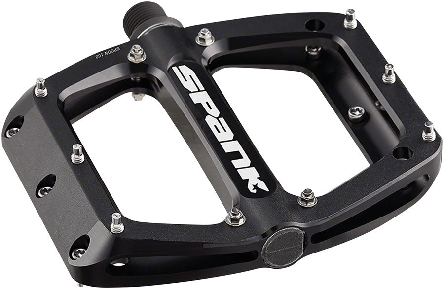Spank Spoon 110 Pedals - Platform Aluminum 9/16" 110mm Wide Black