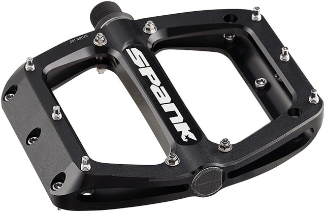 Spank Spoon 110 Pedals - Platform Aluminum 9/16" 110mm Wide Black
