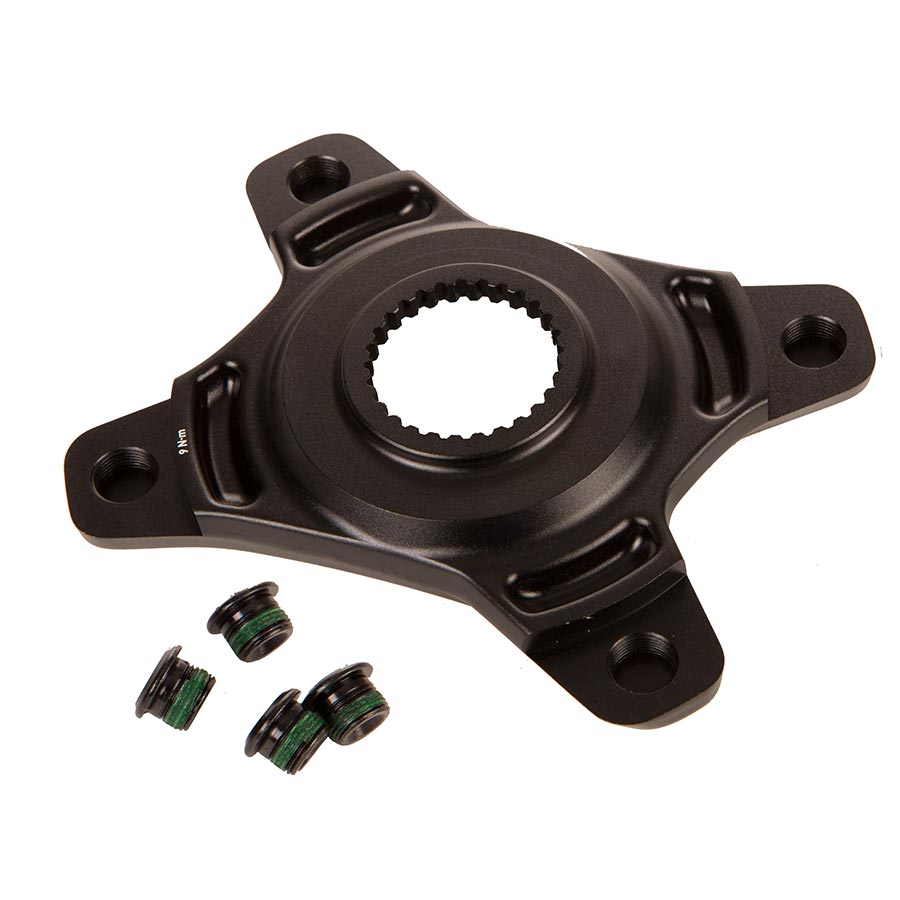 Biela SRAM para bicicleta eléctrica (1x Spider) - 107BCD, monoplato Bosch Gen 4, color negro