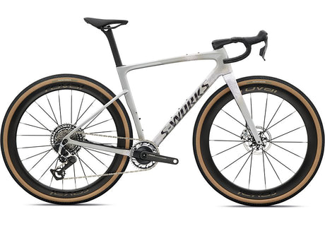 2027 Specialized Crux 5 S-Works Axs Bike Silver Dust/Amethyst Frost/Nebula Metallic 49