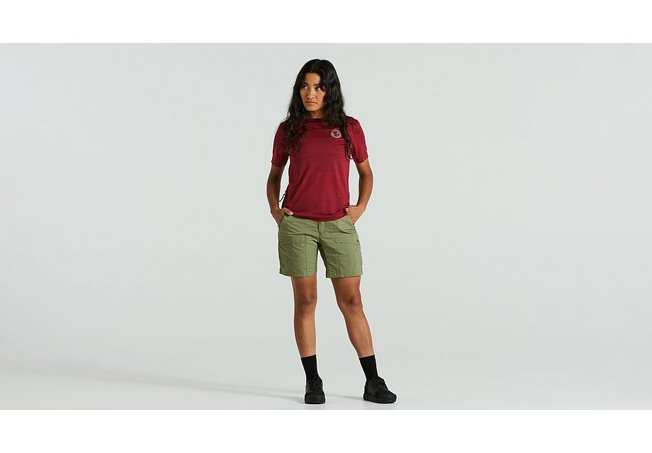 Specialized S/F Rider's Hybrid Short Wmn Green 4