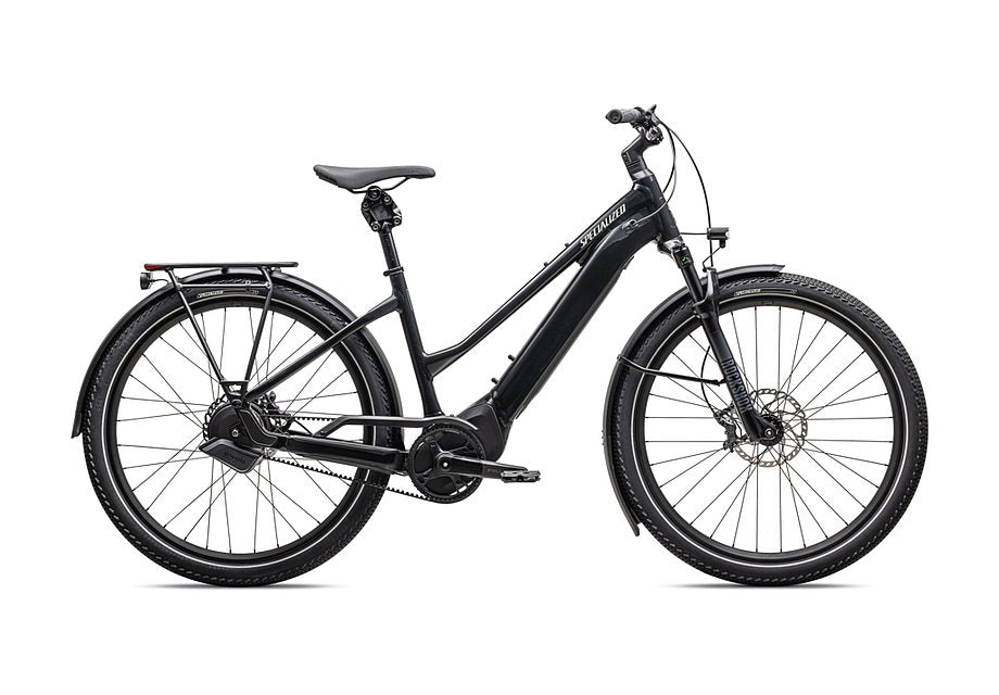 2026 Specialized Vado 5.0 Igh Step Through Ul Bike Gloss Castblack / Satin Silver Reflective S