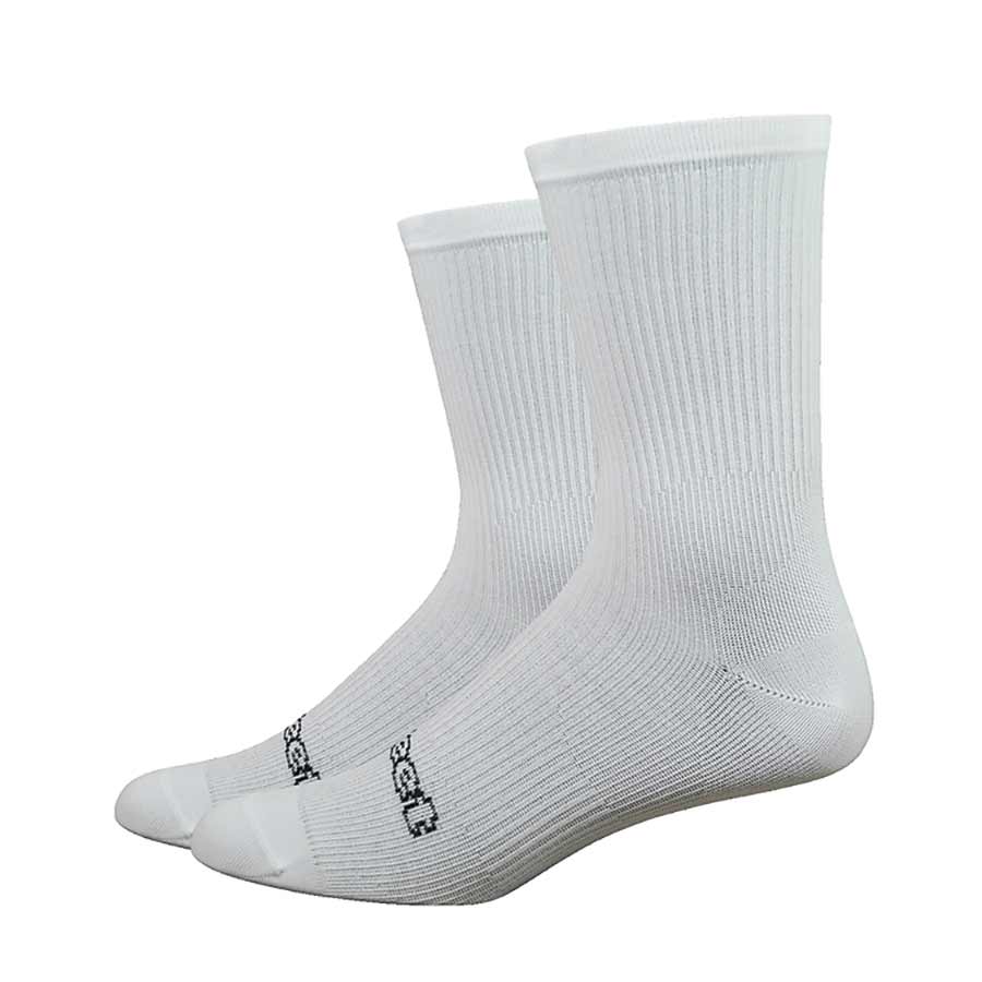 Calcetines DeFeet Evo 6" Classique Blanco M