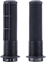 DMR DeathGrip 2 Flanged Grips - Thick Lock-On Black