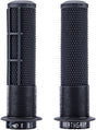 DMR DeathGrip 2 Flanged Grips - Thick Lock-On Black