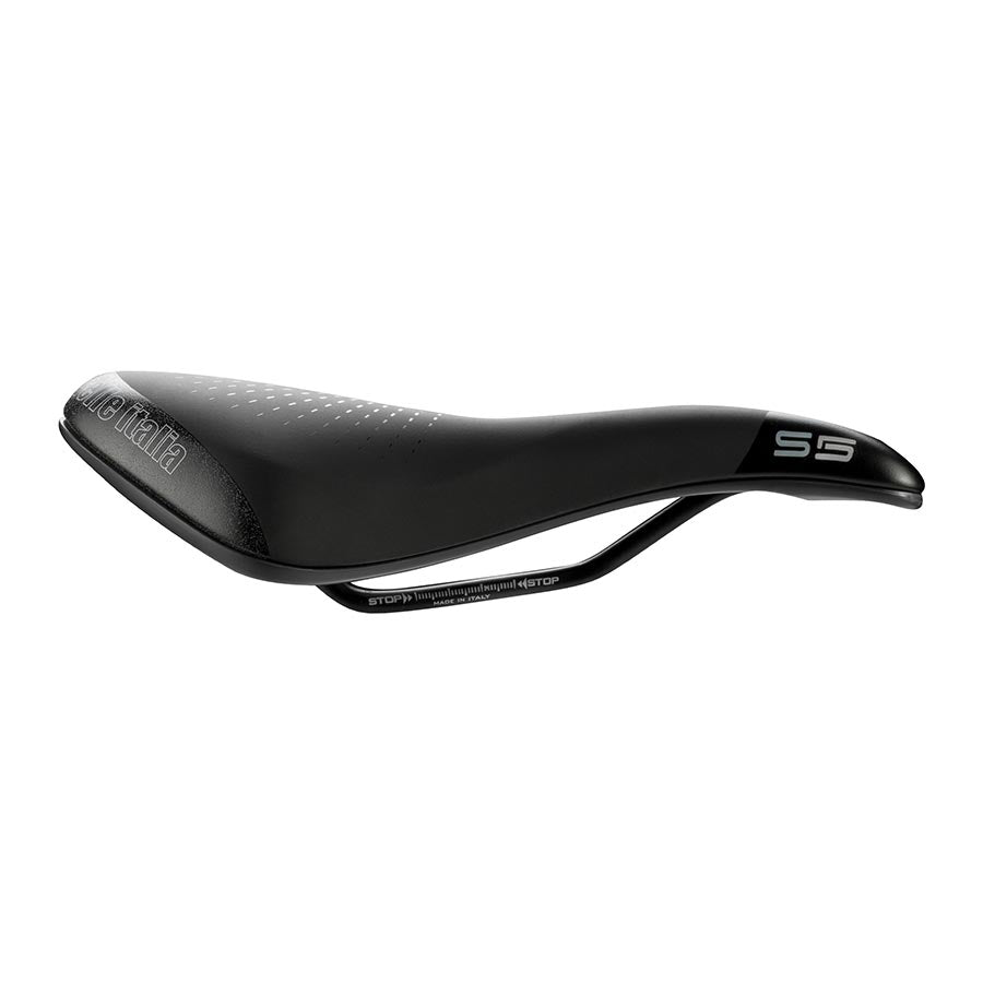 Selle Italia S 5 Superflow L FeC Riel de aleación Soft-Tek Negro