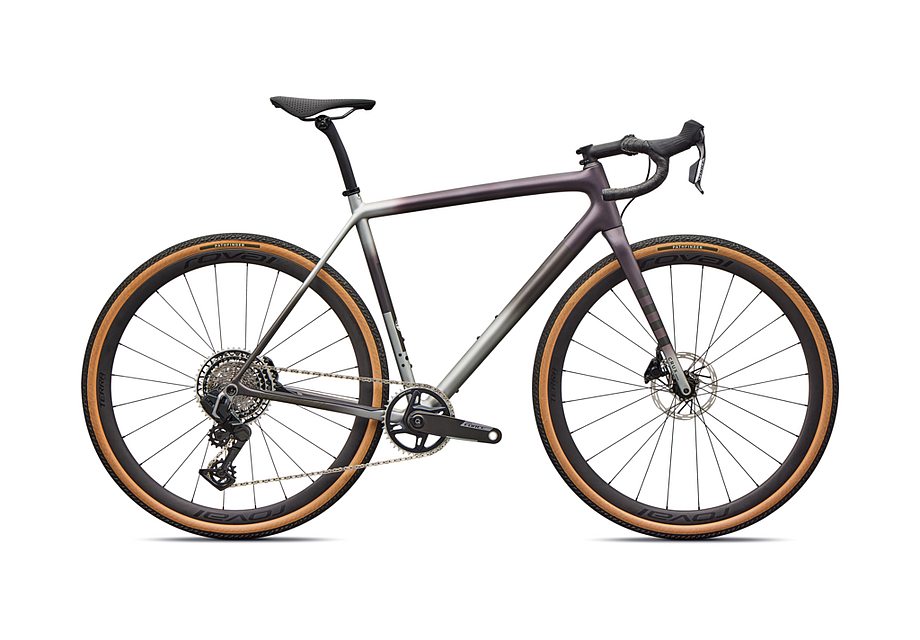 2026 Specialized Crux Pro Bike Nebula Metallic/Shadow Silver/Laurel Green/Smoke 49