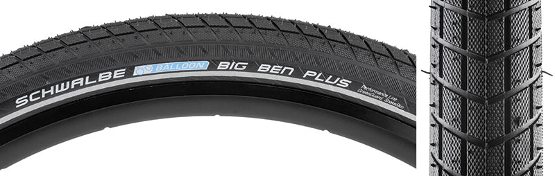 Neumático Schwalbe Big Ben Plus E50 26x2,15" Negro