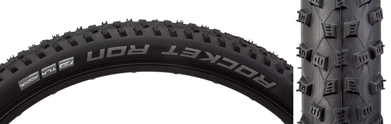 Schwalbe Rocket Ron Addix Cubierta 29x2.25 Plegable Tubeless Ready Addix Performance TwinSkin 67TPI Negro