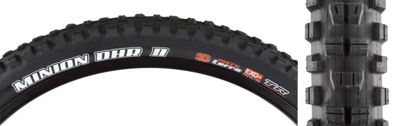 Neumático Maxxis Minion DHR II - 29 x 2,6 sin cámara plegable BLK 3C MaxxTerra EXO+