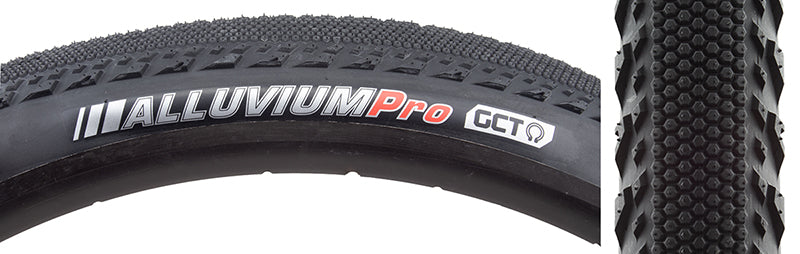 Neumático Kenda Alluvium - 700 x 40 sin cámara, plegable, 120 tpi, negro