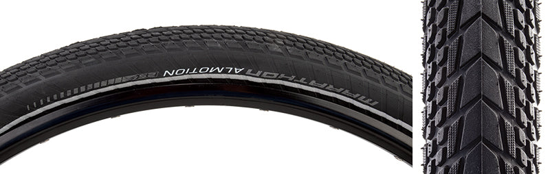 Neumático Schwalbe Marathon Almotion 29x2.15 plegable Tubeless Ready Addix MicroSkin RaceGuard 67TPI negro