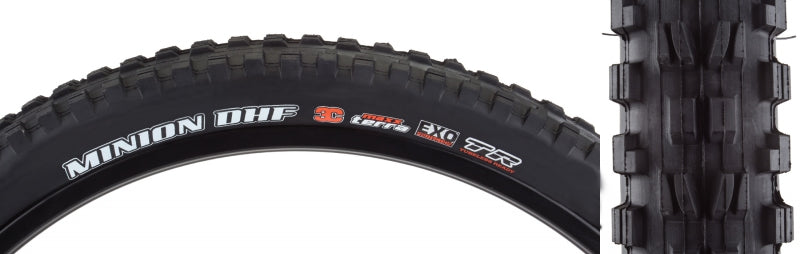 Neumático Maxxis Minion DHF - 29 x 3 sin cámara plegable negro 3C Maxx Terra EXO