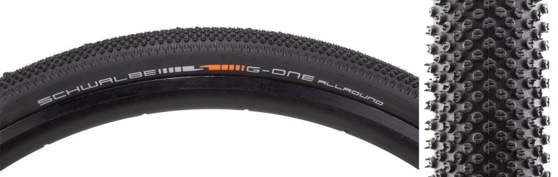 Neumático Schwalbe G-One Allround 700x40C plegable sin cámara Addix Speedgrip Super Ground TL Easy 127TPI negro