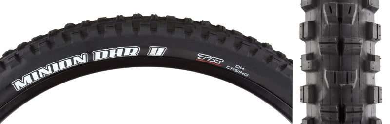 Cubierta Maxxis Minion DHR II - 29 x 2,4 Tubeless Wire BLK BikePark DH Wide Trail