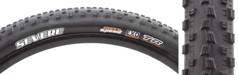 Neumático Maxxis Severe - 29 x 2,25 sin cámara plegable negro MaxxSpeed ​​EXO E-25