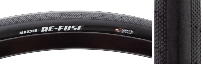 Neumático Maxxis Re-Fuse Gen 2 - 700 x 32 Clincher plegable BLK individual MaxxShield