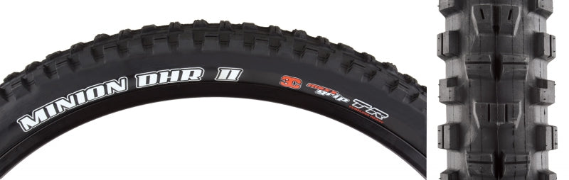 Neumático Maxxis Minion DHR II - 27,5 x 2,5 sin cámara, plegable, negro, 3C MaxxGrip DH