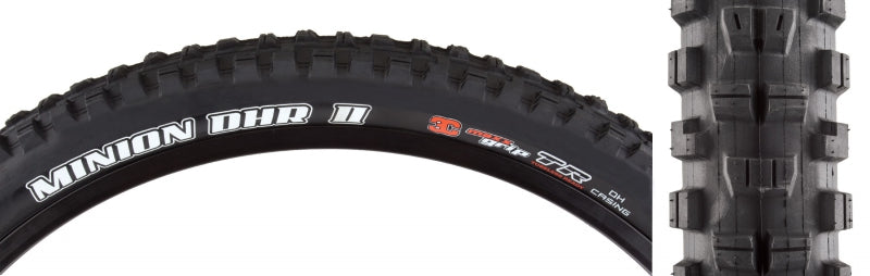 Neumático Maxxis Minion DHR II - 29 x 2,5 sin cámara, plegable, negro, 3C MaxxGrip DH