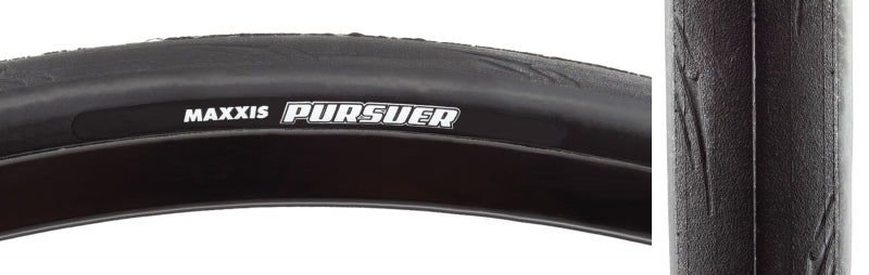 Neumático Maxxis Pursuer - 700 x 28 Clincher plegable negro