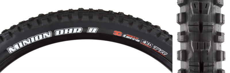 Neumático Maxxis Minion DHR II - 29 x 2,3 sin cámara, plegable, negro, 3C, MaxxTerra EXO