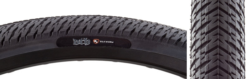 Neumático Maxxis DTH - 20 x 1 3/8 Clincher Wire Black Dual Silkworm