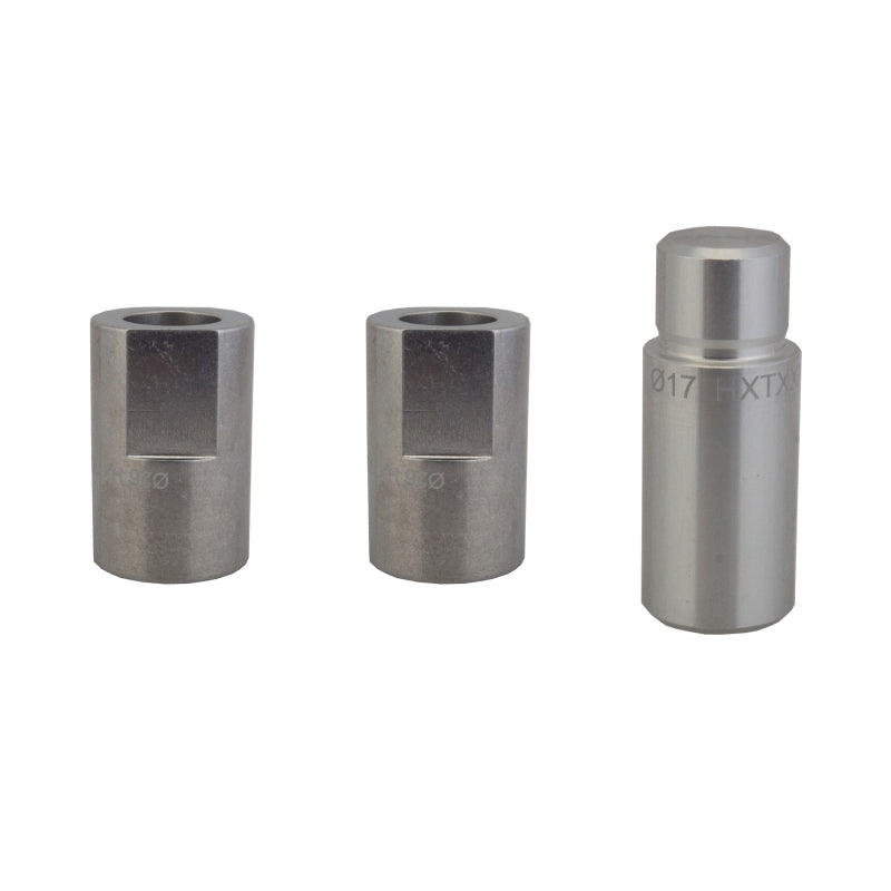 Kit de herramientas para bujes DT Swiss 6803, incluye 2 mandriles y 1 protector de eje.