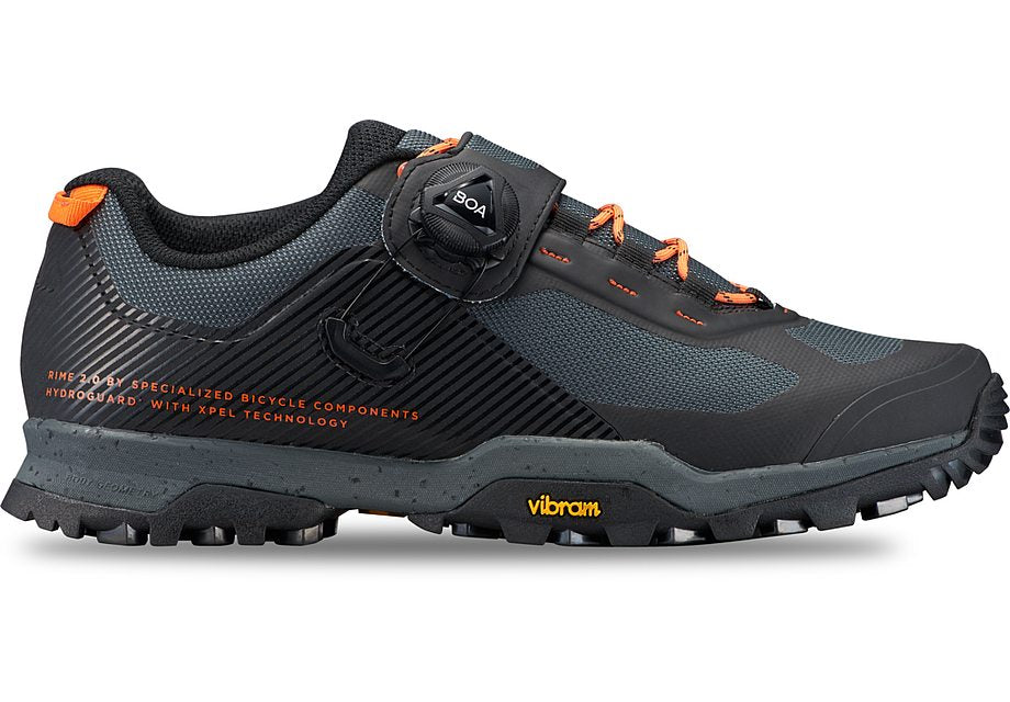 Specialized rime 2.0 hydroguard shoe black/cast battleship