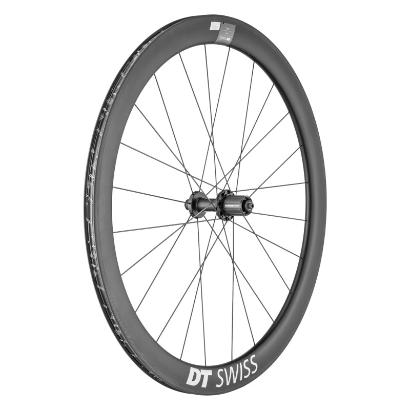 Rueda trasera DT Swiss ARC 1400 DiCut 48 - Freno de llanta QR 700 x 130 mm HG11 Road/XDR Ratchet EXP 36 BLK