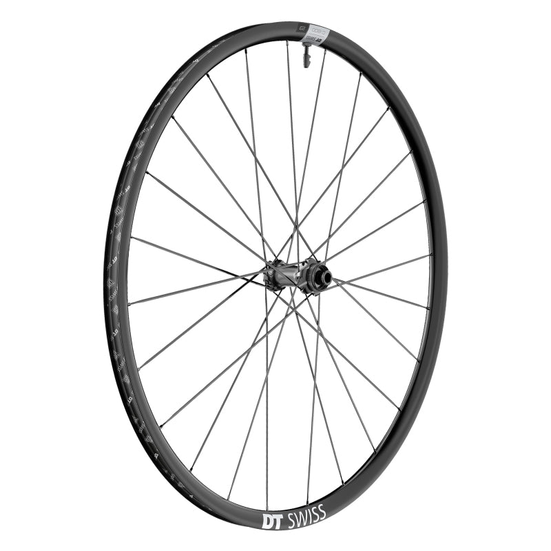 Rueda delantera DT Swiss C 1800 Spline 23 - 700 12 x 100 mm, Center-Lock, negra