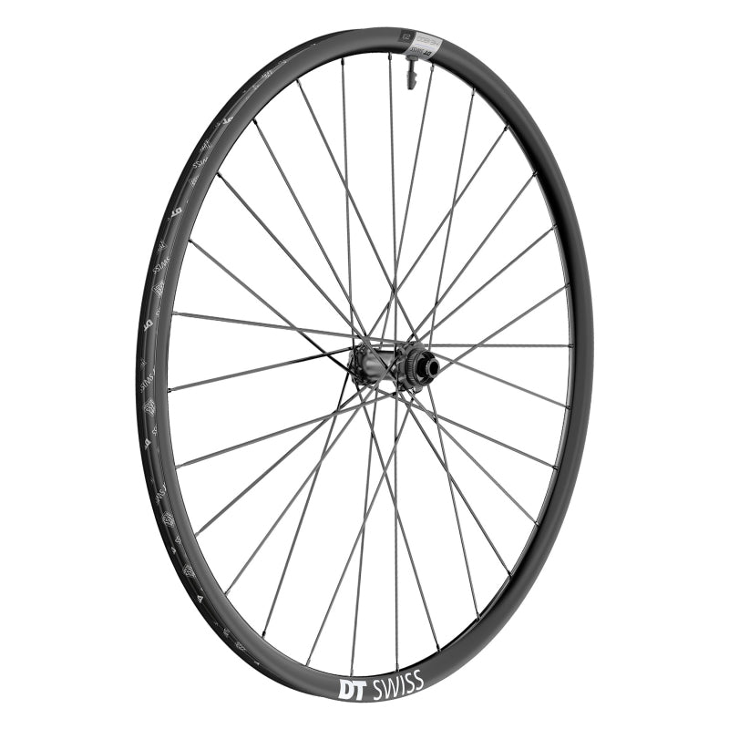 Rueda delantera DT Swiss HE 1800 Spline - 700 12 x 110 mm, Center-Lock, negra