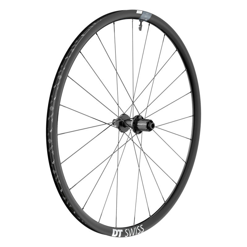 Rueda trasera DT Swiss ER 1400 DiCut 25 - 700 12 x 142 mm Center-Lock HG11 Road/XDR Ratchet EXP 36 BLK