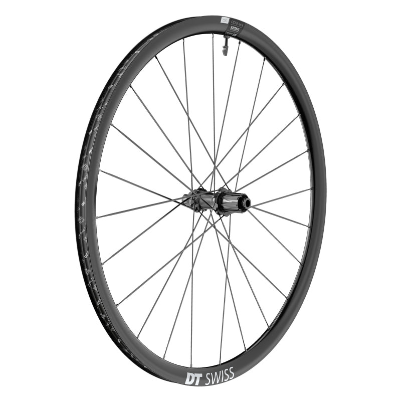Rueda trasera DT Swiss ER 1600 Spline 30 - 700 12 x 142 mm Center-Lock HG 11 Road Ratchet 36 SL BLK