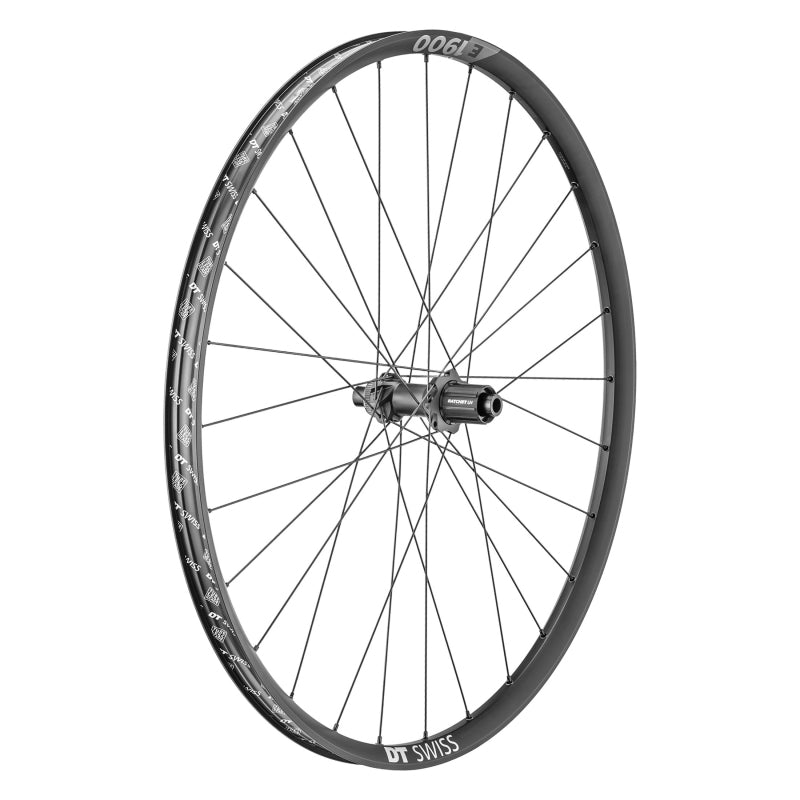 Rueda trasera DT Swiss E 1900 Spline 30 - 27,5" 12 x 148 mm Center-Lock HG 11 MTN BLK