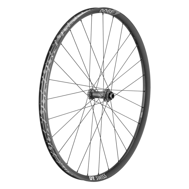 Rueda delantera DT Swiss E 1900 Spline 30 - 27,5" 15 x 110 mm, Center-Lock, negra