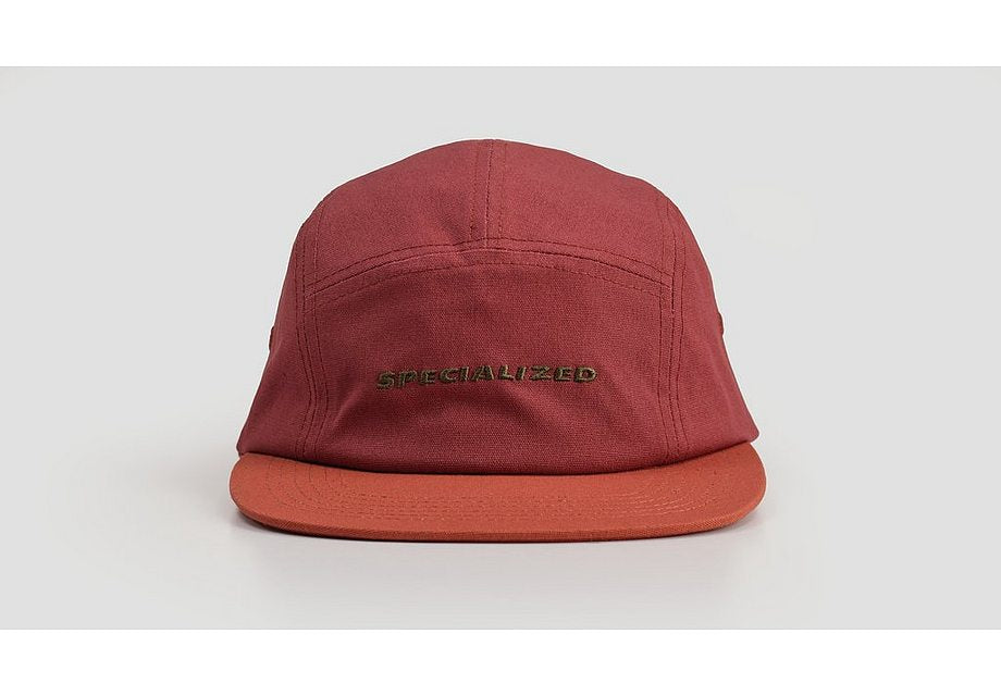 Gorra camper Specialized Heritage de 5 paneles color osfa color especias y cobre