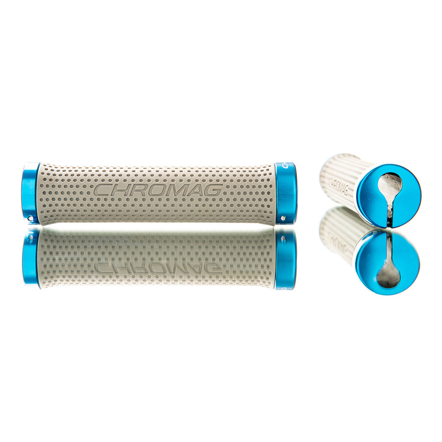 Puños Chromag Basis 142mm Gris/Azul