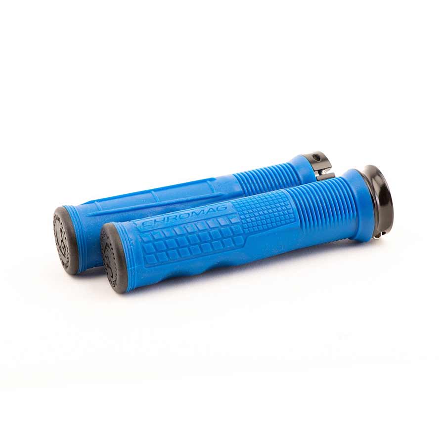 Puños Chromag Format 133mm Azul Par