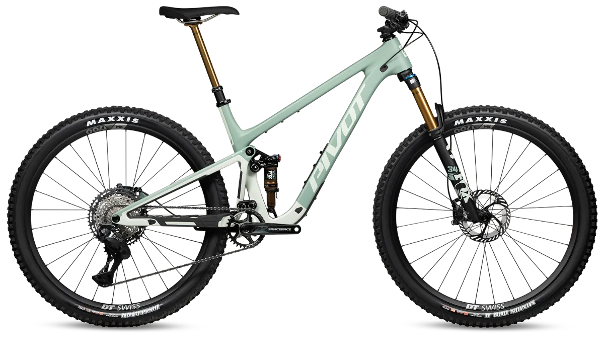 Trailcat SL Pro XT Di2 - LG / Green Meadow Mist / DT Swiss XM1700 w/ DT Swiss 350 hub