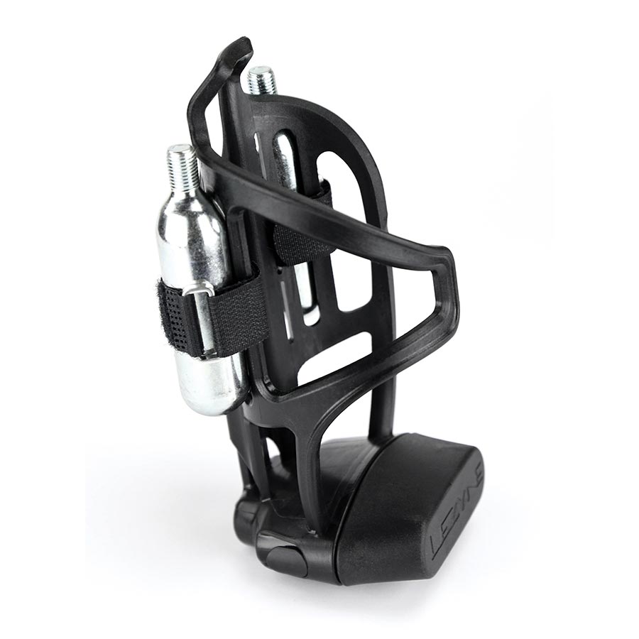 Jaula de almacenamiento Lezyne Tubeless Flow, negra, cada una