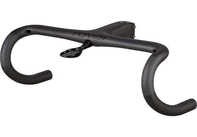 Specialized Roval Alpinist Ii Cockpit Satin Carbon/Gloss Black 90Mm X 400Mm 4 Flare