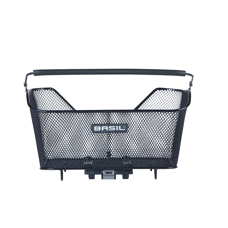 Cesta trasera Basil Base M MIK - Negra