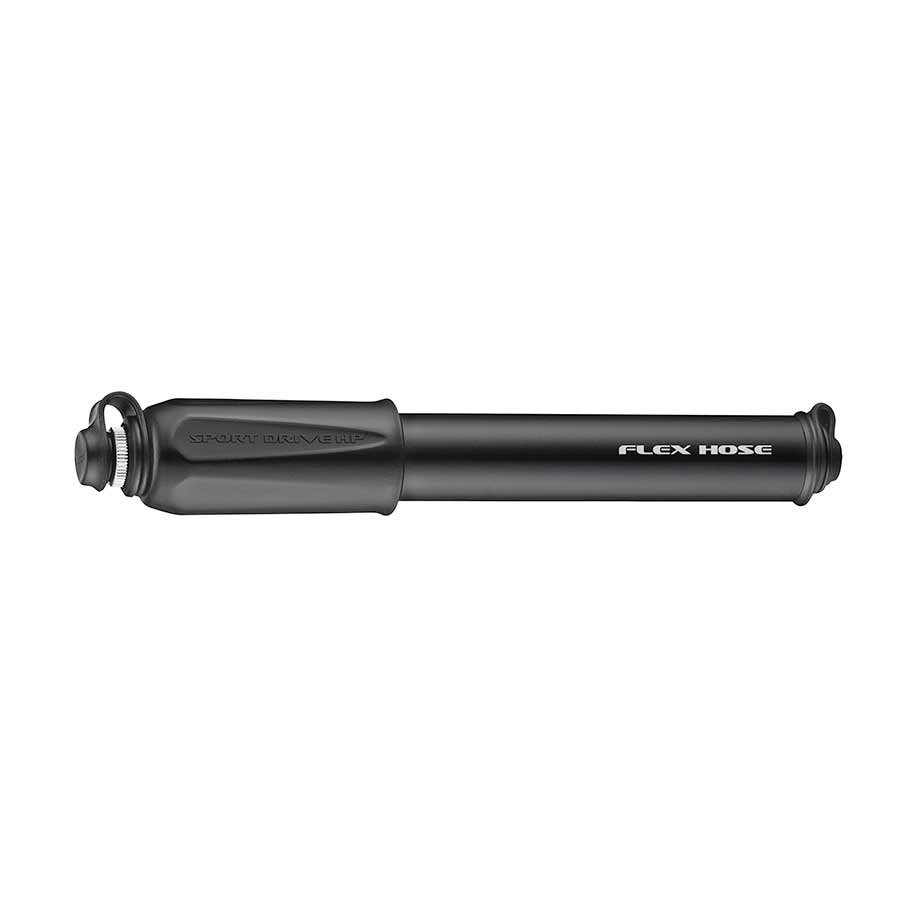 Bomba de alta presión Lezyne Sport Drive HP de 120 psi, color negro brillante, 170 mm