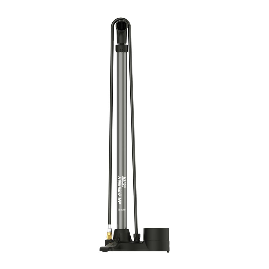 Bomba de piso Lezyne Macro Floor Drive ABS - Mandril ABS 220 psi Gris plano